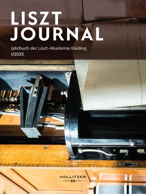 cover image of LISZT JOURNAL